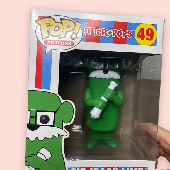 Funko Pop Sir Isaac Lime Vinyl Figure - Picture 1 of 7